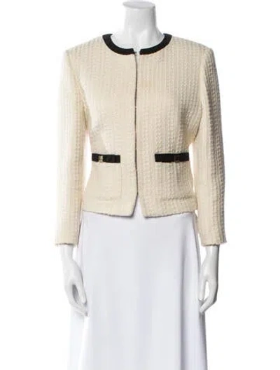 Pre-owned Ted Baker Evening Jacket In Neutral