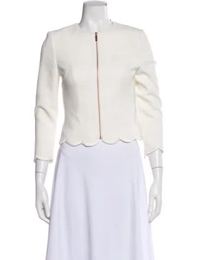 Pre-owned Ted Baker Evening Jacket In Neutral
