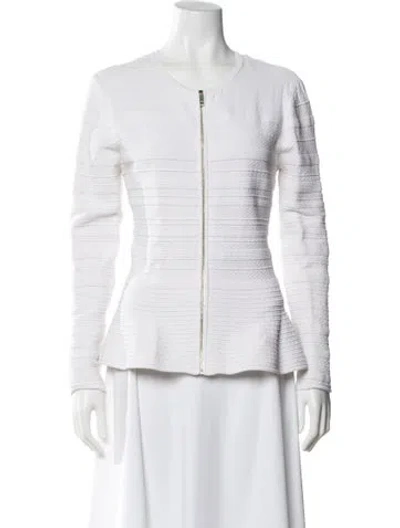 Pre-owned Ted Baker Evening Jacket In White