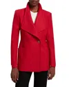 Ted Baker Evigna Wrap Coat In Red
