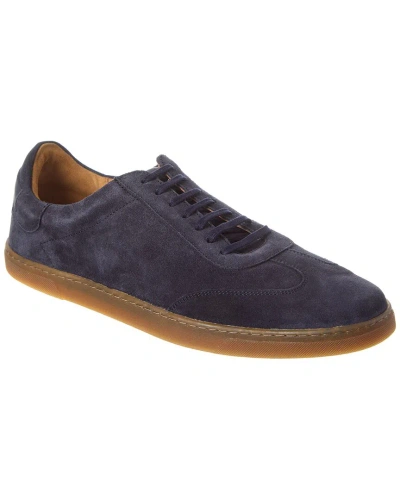 Ted Baker Evrens Unlined Suede Sneaker In Blue