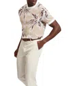 Ted Baker Ezrra Knit Leaf T-shirt In Brown