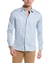 TED BAKER TED BAKER FAENZA GEO SLIM FIT SHIRT