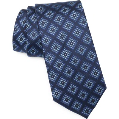 Ted Baker Farnfield Neats Tie In Navy