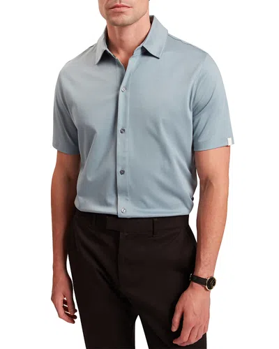 Ted Baker Fillipp Short Sleeve Regular Fit Shirt In Blue