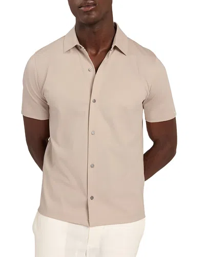 Ted Baker Fillipp Short Sleeve Regular Fit Shirt In Neutral