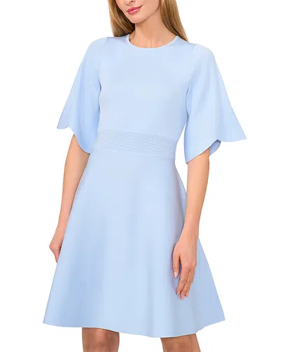 Ted Baker Flared Sleeve Mini Dress In Sunny Sky