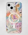 Ted Baker Floral Antishock Magsafe Iphone 14 Plus Case In Art Print