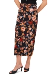 Ted Baker Floraas Belted Midi Skirt In Multi