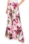 Ted Baker Floral Satin Flowy Pants
