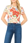 Ted Baker Floral Knit T-shirt In Multi