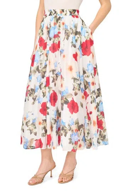 Ted Baker Floral Maxi Skirt In Multi