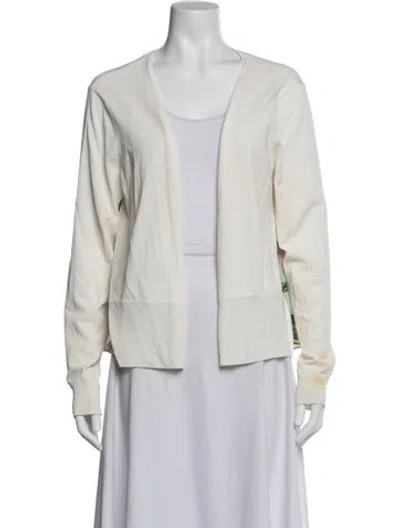 Pre-owned Ted Baker Floral Print Jacket In Neutrals