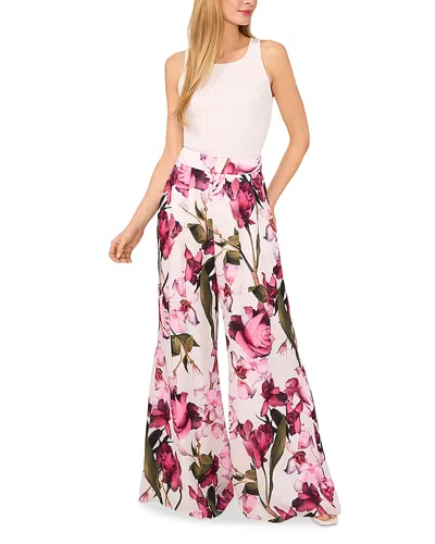 Ted Baker Floral Satin Flowy Pants