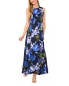 Ted Baker Printed Bow Tie Sleeveless Maxi Dress