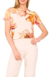 Ted Baker Floral T-shirt In White