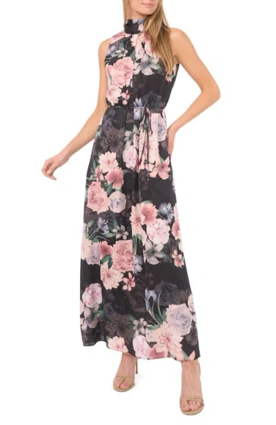 Ted Baker Alina Bow Tie Sleeveless Maxi Dress In Multi