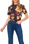 Ted Baker Floral T-shirt In Multi