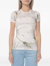Ted Baker Floral-print T-shirt In Multi