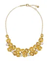 Ted Baker Floressa Imitation Pearl Flower Necklace, 17.72 In Gold Tone
