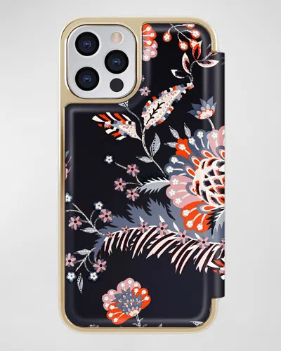 Ted Baker Folio Case Iphone 13 Pro - Spiced Up In Black