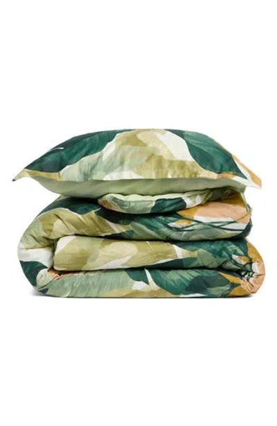 Ted Baker Forager Comforter Set In Green