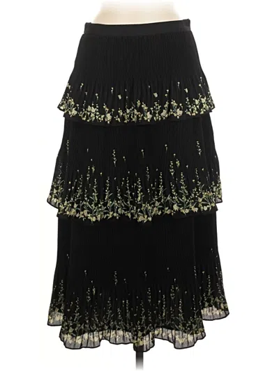Pre-owned Ted Baker Formal Skirt In Black
