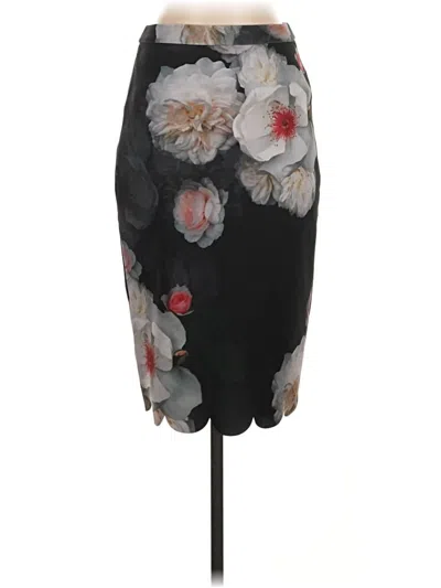 Pre-owned Ted Baker Formal Skirt In Black
