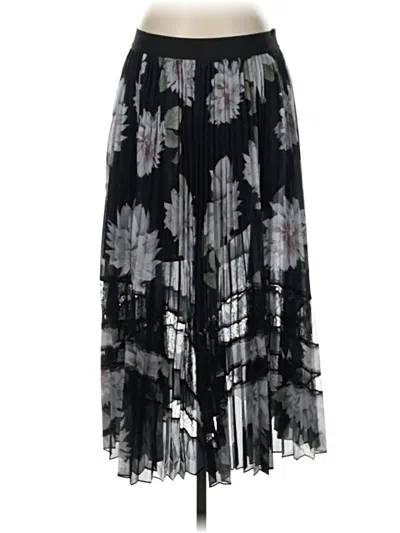 Pre-owned Ted Baker Formal Skirt In Black