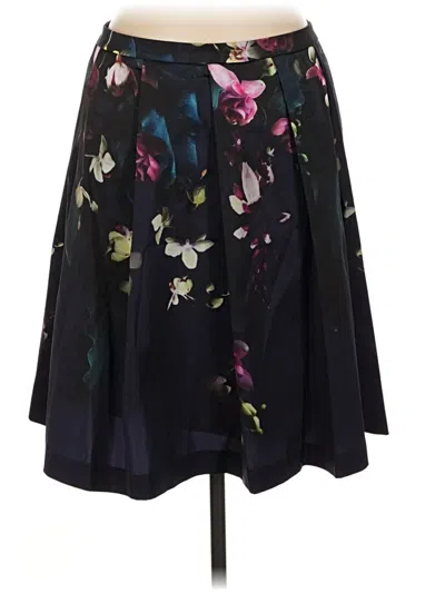 Pre-owned Ted Baker Formal Skirt In Black