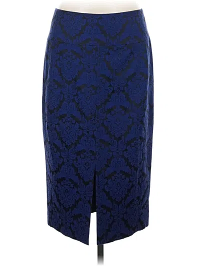 Pre-owned Ted Baker Formal Skirt In Blue