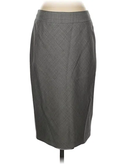 Pre-owned Ted Baker Formal Skirt In Gray