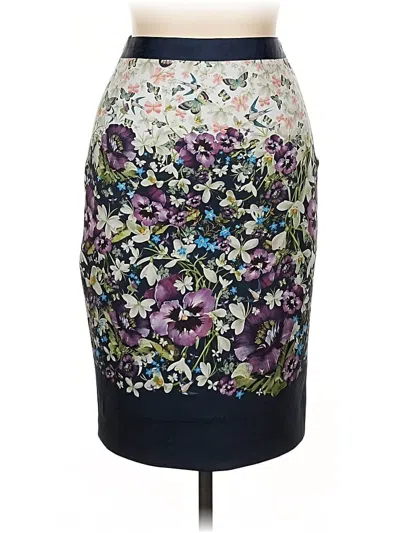 Pre-owned Ted Baker Formal Skirt In Purple