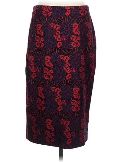 Pre-owned Ted Baker Formal Skirt In Red