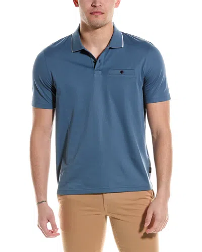Ted Baker Galton Polo Shirt In Blue