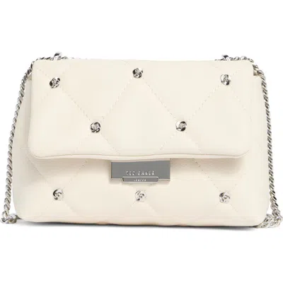 Ted Baker Ginette Crossbody Bag In White