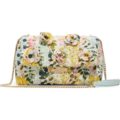 Ted Baker Ginn Marie Convertible Crossbody Bag In Yellow Multi