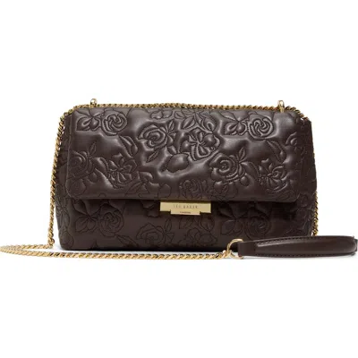 Ted Baker Ginn Marie Crossbody Bag In Brown