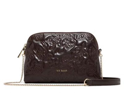 Ted Baker Ginny Crossbody Bag In Dark Brown