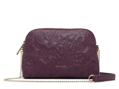 Ted Baker Ginny Crossbody Bag In Wine Red