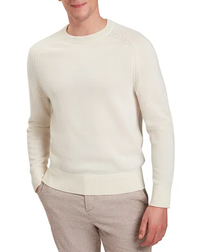 Ted Baker Glant Cashmere Crewneck Sweater In White