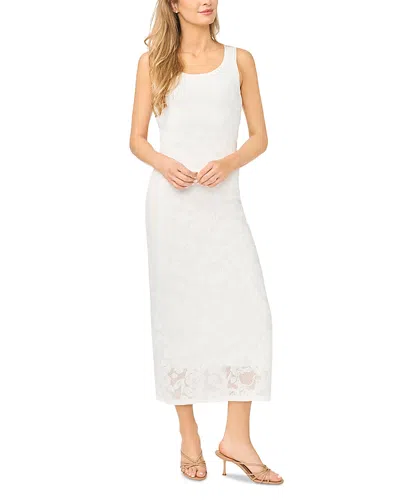 Ted Baker Gloria Sheer Rose Jacquard Dress In White