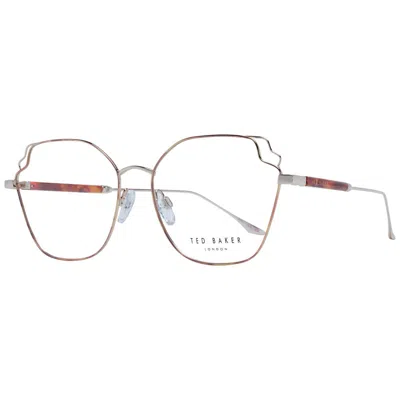 Ted Baker Gold Women Optical Frames In Multi
