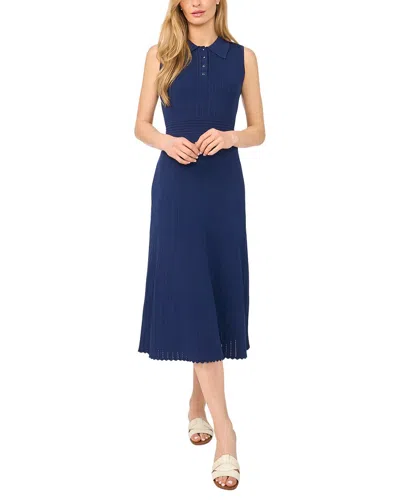 Ted Baker Harley Polo Collar Dress In Blue
