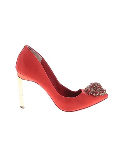 Pre-owned Ted Baker Heels In Red