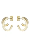 Ted Baker Helias Double Hoop Earrings In Multi