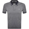 TED BAKER TED BAKER HELTA SLIM FIT POLO T SHIRT NAVY