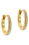 Ted Baker Heplie Pavé Hoop Earrings In Multi