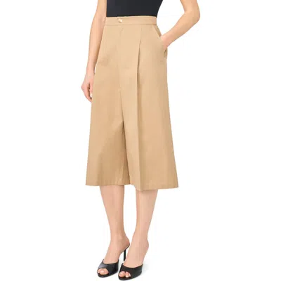 Ted Baker High Waist Wide Leg Culottes In Brown