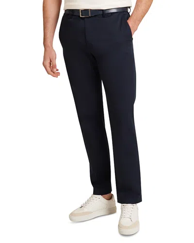 Ted Baker Howeton Slim Stretch Chino In Blue
